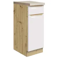 Konyhaszekrény Glamour1d White