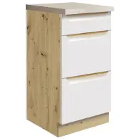 Konyhaszekrény Glamour8d White