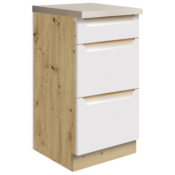 Konyhaszekrény Glamour8d White