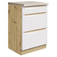 Konyhaszekrény Glamour9d White