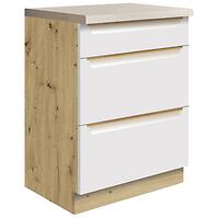 Konyhaszekrény Glamour10d White