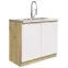 Konyhaszekrény Glamour13d White
