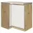 Konyhaszekrény Glamour14d jobb White