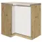 Konyhaszekrény Glamour14d jobb White