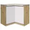 Konyhaszekrény Glamour 16d Uni White Cargo