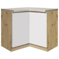 Konyhaszekrény Glamour 16d Uni White Polc