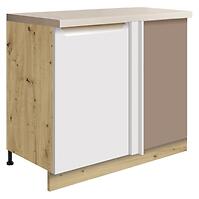 Konyhaszekrény Glamour 24d L White Polc