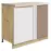 Konyhaszekrény Glamour 24d L White Polc