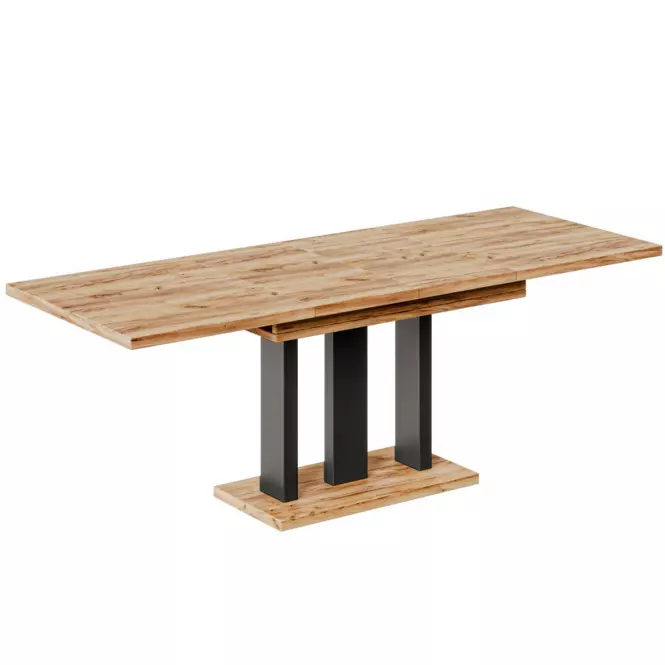 Kinyitható asztalok  Appia-210  130/210x80 cm Tölgy Craft Aranysárga