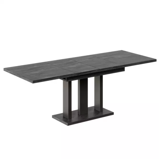 Kinyitható asztalok  Appia-210  130/210x80 cm Konkrét Sötét,2