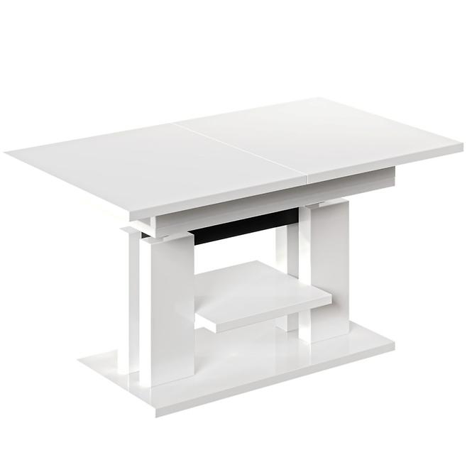 Kinyitható asztalok  felhúzható Iso  110/170x65 cm Fehér fényű