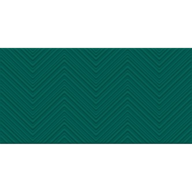 Green Chevron Mat 30/60 Rekt.
