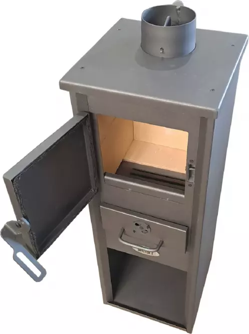 Acél Kályha Ekonomik Lm 6 kw,2