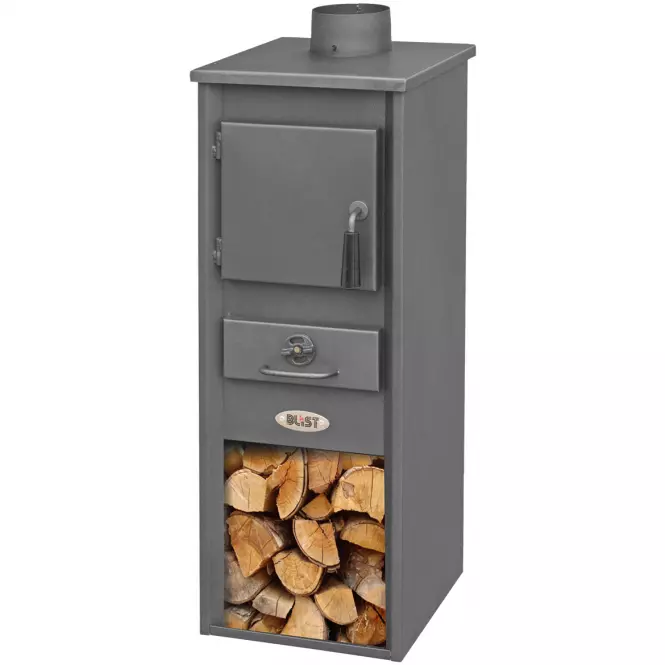Acél Kályha Ekonomik Lm 6 kw,5