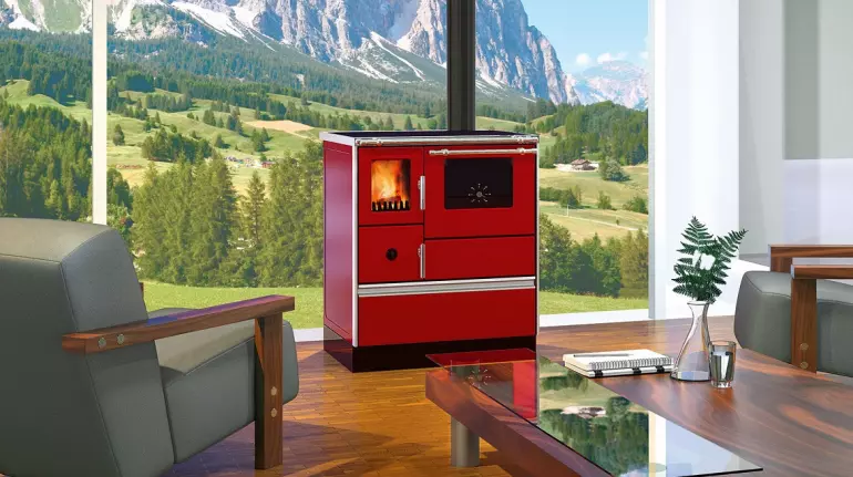 Tűzhely Dominant 70 Capuccino 6 kW jobb,3