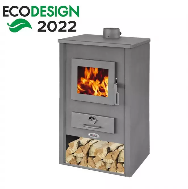 Blist PADOVA E Acél Kályha Víztartállyal  4,7 kW/14,7 kW