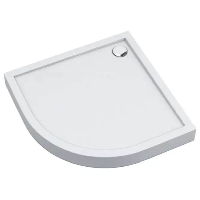 Félkör alakú zuhanytálca 80x80x12 R55 Espera Plus AQM4633