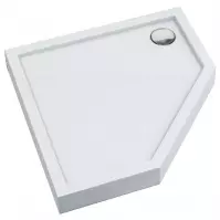 Ötszögletű zuhanytálca 80x80x12 Espera Plus AQM4697