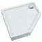 Ötszögletű zuhanytálca 80x80x12 Espera Plus AQM4697
