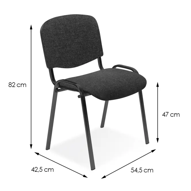 Szék Iso EF 002 Szürke,2