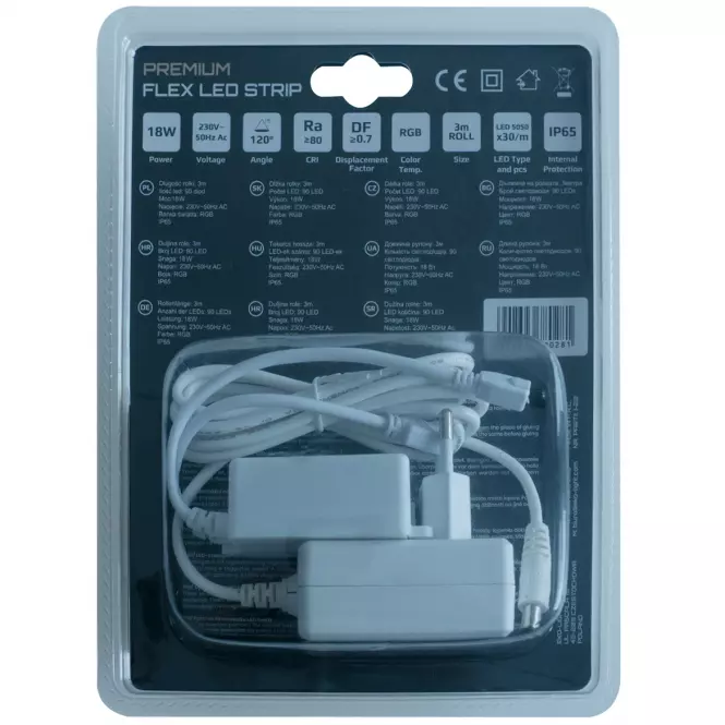 LED készlet RGB 3M + STR/távirányítós MLZ8028