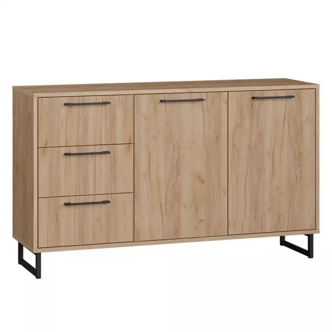 Komód Remius  2d3s Tölgy craft aranysárga