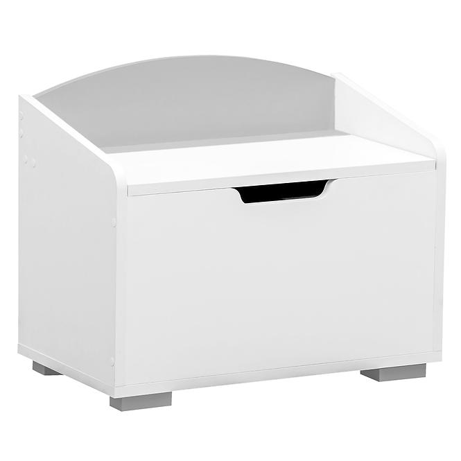tárolóhely konténer Bb07 fehér+szürke