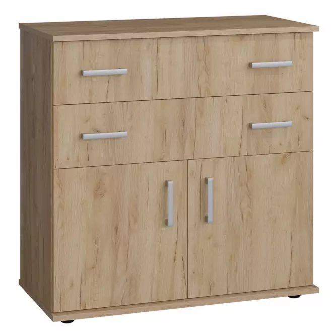 Komód  2+2 Bl Tölgy craft aranysárga