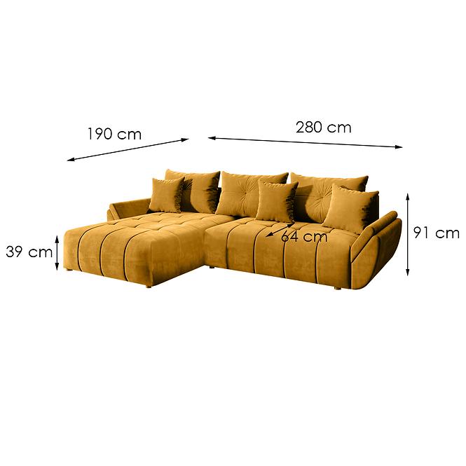 Sarokgarnitúra szett Bono New Riviera 41,3