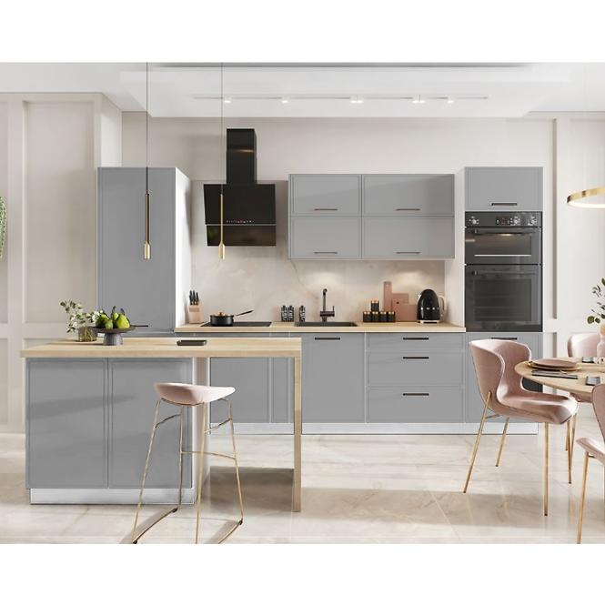 Konyhaszekrény Emily D90PC S/3 Dast Grey