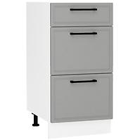 Konyhaszekrény Emily D40S/3 Dast Grey