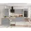Konyhaszekrény Emily W60/68 Slim Pl S fekete kapucnival Dast Grey,10