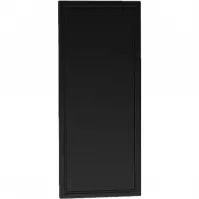 Oldalsó panel Emily 720x304 fekete borsó