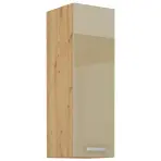 Konyhaszekrény Artisan cappucino fényes 30G-90 1F