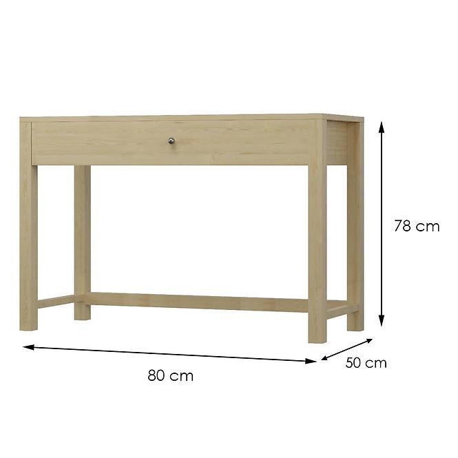 Íróasztal Oskar 80x50x78 Fenyő