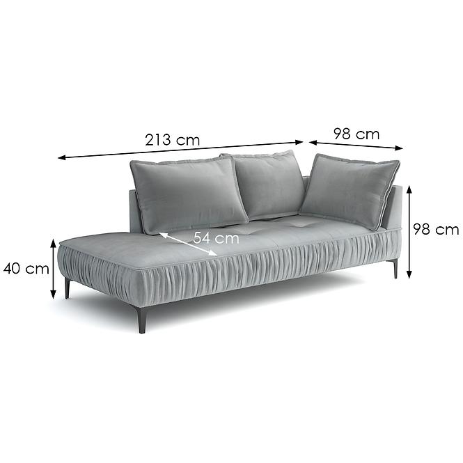 Sezlon Buffalo L Bluvel 03,5