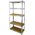 Fém polc STABIL175 II horganyzott 180x90x40cm - 5 polc/175kg