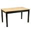 Asztal St30 Jarek 140x80+40 wotan tölgy / fekete,2
