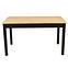 Asztal St30 Jarek 160x80+40 wotan tölgy / fekete