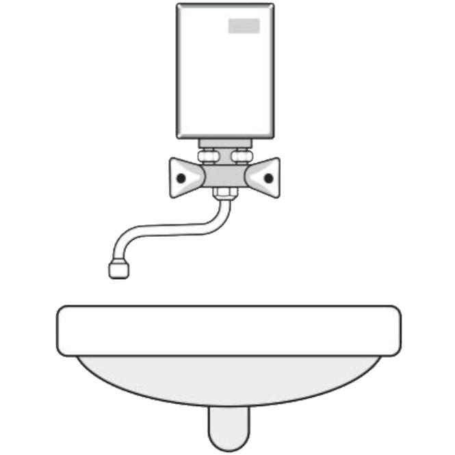 Elektromos vízmelegítő 4 kW Perfect 210 mm