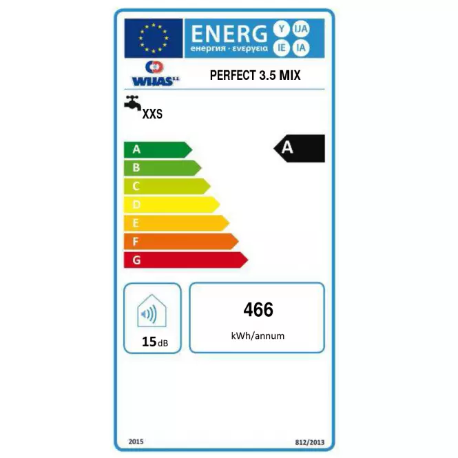 Elektromos vízmelegítő 3,5 kW Perfect 150 mm,4