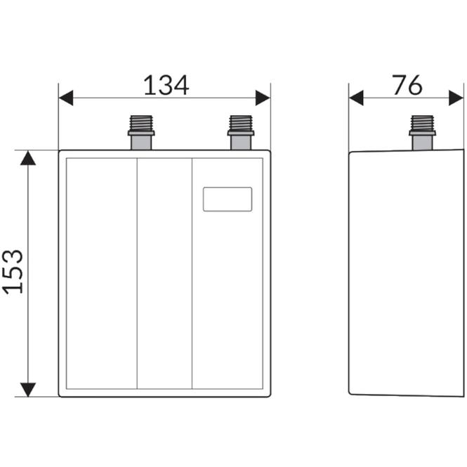 Elektromos nyomású vízmelegítő 4,5 kW Perfect