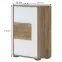 Komód Stela Cpl1 Tobacco Oak/Crystal White,2