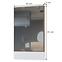 Tükör Stela Og Tobacco Oak/Crystal White,2