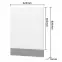 Tükör Stela Og Tobacco Oak/Crystal White,3