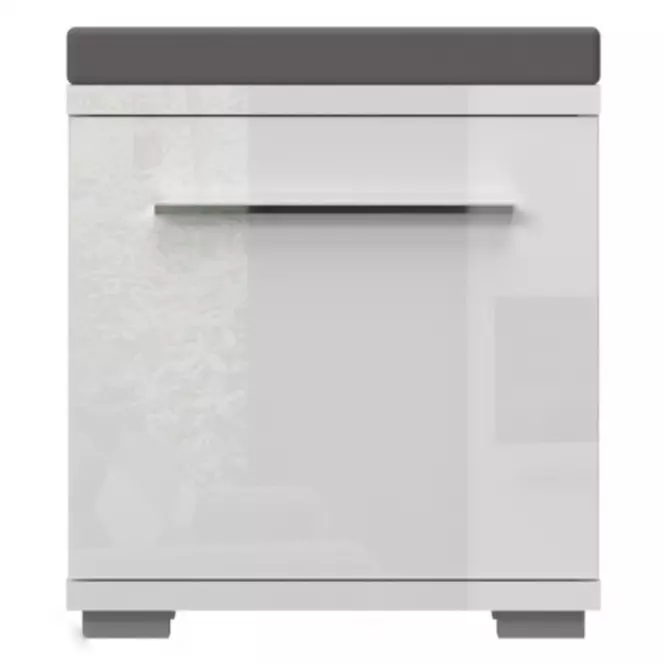 Cipősszekrény Piano K1 Fehér fényes,2