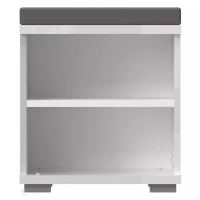 Cipősszekrény Piano K1 Fehér fényes,4