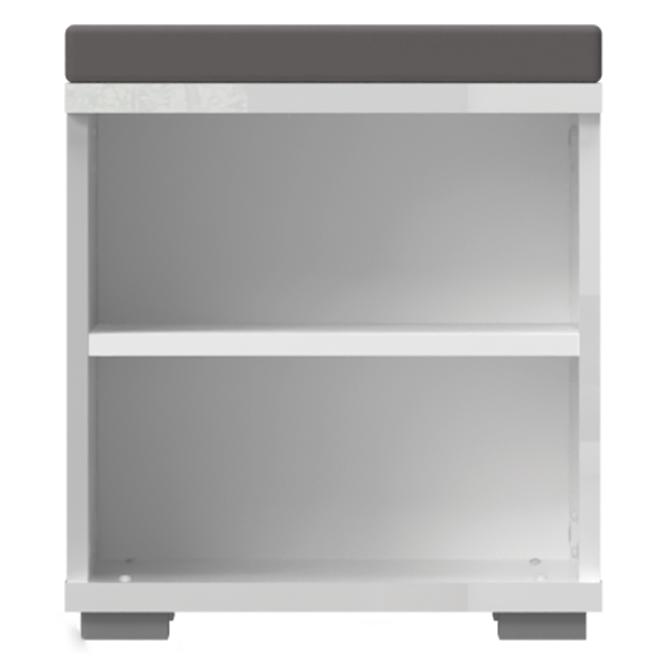 Cipősszekrény Piano K1 Fehér fényes,4