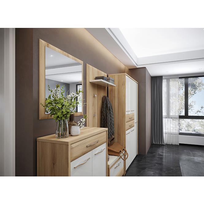 Cipősszekrény Gala K1 Pacific Walnut/Beige,4