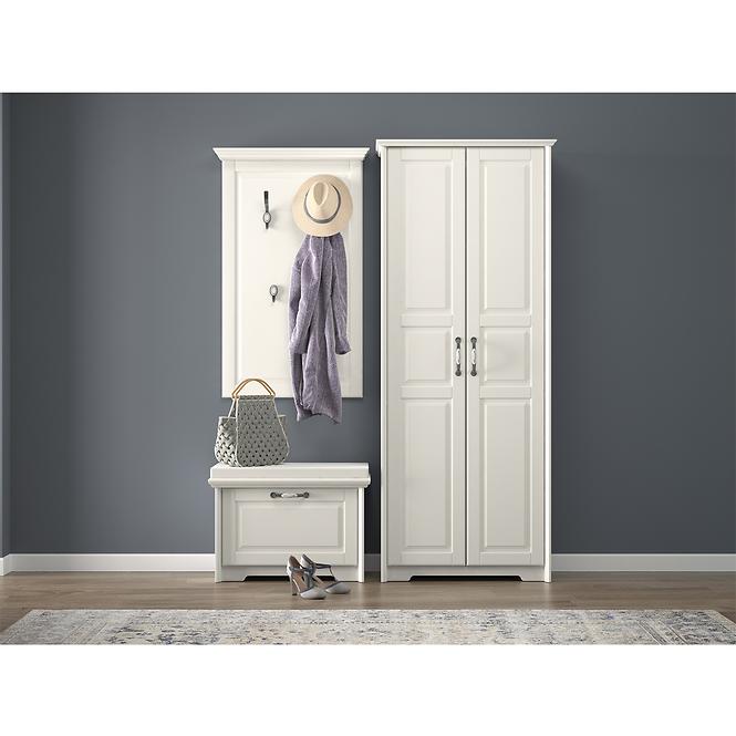 Szekrény 2d Evergreen Eg-V2 Ivory